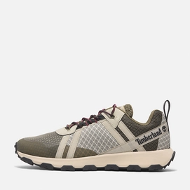 Winsor-Low-LaceUp-Waterproof-Trainer-for-Men-in-Beige-Green (7)