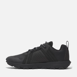 3---Winsor-Low-LaceUp-Waterproof-Trainer-for-Men-in-Black (4)