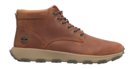 Timberland Men Winsor Park Mid Lace Medium Orange Full Grain