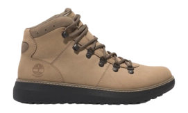 Timberland Men Hudson Road Mid Lace WP Chukka Medium Beige Nubuck