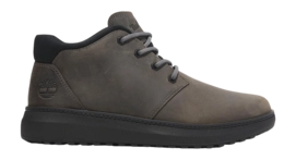 Timberland Men Hudson Road Mid Lace Chukka Dark Grey Full Grain