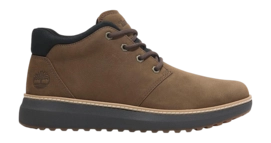 Timberland Men Hudson Road Mid Lace Chukka Dark Brown Nubuck