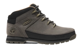 Timberland Men Euro Sprint Mid Lace Medium Grey Full Grain