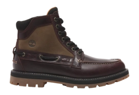 Timberland Men Britton Road Mid Lace Burgundy Full Grain
