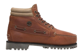 Timberland Men Authentic Mid Lace Medium Orange Full Grain