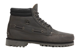 Timberland Men Authentic Mid Lace Medium Grey Full Grain