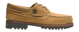 Timberland Men Authentic Boat Shoe Wheat Full Grain