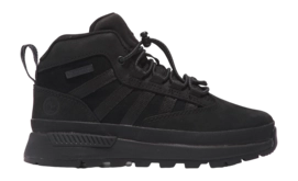 Timberland Junior Euro Trek Mid Lace Jet Black
