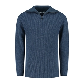 Trui Blue Loop Men Essential Nautic Sweater Sea Blue 2024