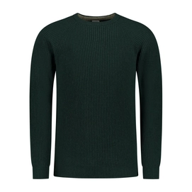 Trui Blue Loop Men Essential Crewe Sweater Dark Green