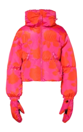 Skijacke Goldbergh Rosalie Damen Romantic Rose Orange