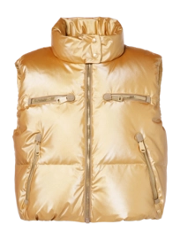 Body Warmer Goldbergh Women Éclat Gold