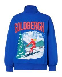 Trui Goldbergh Women La Montagne Crew Neck Dazzling Blue
