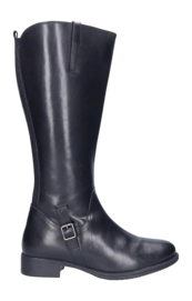 Bottes pour Femme JJ Footwear Sydney Noir Taille de Mollet M/L