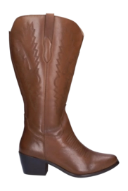 Bottes Femme JJ Footwear Cergy Cognac Taille de mollet XL