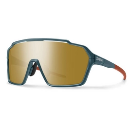 Zonnebril Smith Shift XL MAG Matte Blue/ Chromapop Bronze Mirror