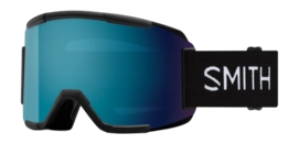 Masque de Ski Smith Unisexe Squad Chromapop Sun Blue Mirror Black