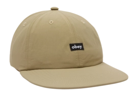 Cap Obey Men Lowercase Nylon 6 Panel Strapback Incense