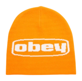 Beanie Obey Men Indirect Orange