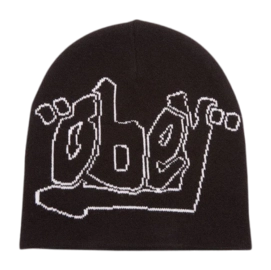 Beanie Obey Men Quote Black