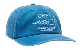 Casquette Obey Homme Pigment Things Happen Pigment Blue