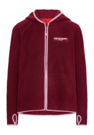 Vest Ilse Jacobsen Women FLEECEWIND03 Maroon Banner