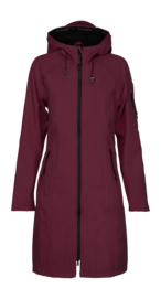 Raincoat Ilse Jacobsen Women RAIN37L Maroon Banner