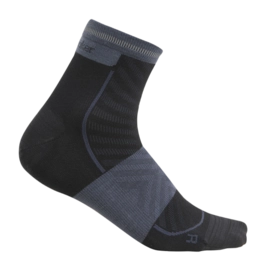 Laufsocken Icebreaker Merino Run+ Ultralight Mini Herren Black/Graphite