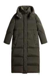 Jacke Woolrich Aurora Damen Long Dark Green