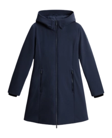 Parka Woolrich Femme Firth Down Melton Blue