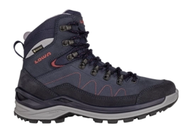 Wanderschuhe Lowa Toro Pro GTX Mid Damen Navy Redwood
