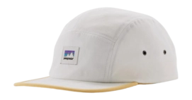 Pet Patagonia Unisex Graphic Maclure Hat Shop Sticker: Birch White