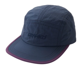 Kappe Gramicci Nylon Cap Unisex Deep Navy X Grape