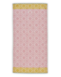 Badlaken Pip Studio Jacquard Check Roze (70 x 140 cm)