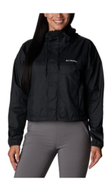 Jacket Columbia Women Flash Challenger Cropped Windbreaker Black