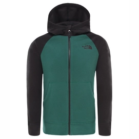 Fleece The North Face Boys Glacier Full Zip Hoody Night Green