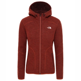Veste The North Face Women Zermatt Full Zip Hoody Picante Red Dark Heather
