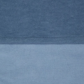 Deken Ibena Solare Cotton Puur Blauw