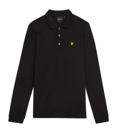 Polo Lyle & Scott Homme Ls Jet Black