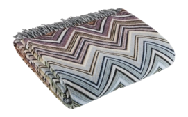 Plaid Missoni Perseo Black Multicolor