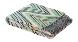 Plaid Missoni Plume Green Multicolor