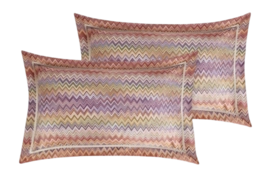 Kissenbezüge Missoni John Red Multicolor Baumwolle (Set von 2)