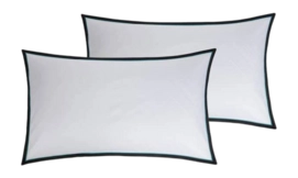 Kussensloop Missoni Shadow Zigzag White Katoen (Set van 2)