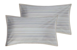 Kissenbezüge Missoni Valparaiso Taupe Multicolor Baumwolle (Set von 2)