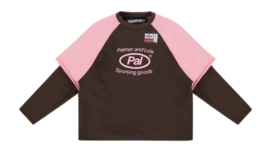 T-Shirt Manches Longues PAL Sporting Goods Homme Trialhead Marron Foncé