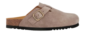 Clog Scholl Fae New Suede Sa Damen Taupe