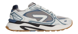 Sneaker HUB Slam L16 Herren Cement White Elemental Blue White Gum