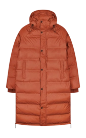 Winterjas Maium Unisex Puffer Brick Brown