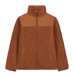 Gilet Maium Unisexe Teddy Cardigan Brick Brown