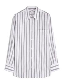 Shirt Aspesi Women Camicia Mod. 5460 Riga Grigia